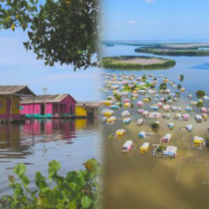 Visita pueblos palafitos en ciénaga magdalena